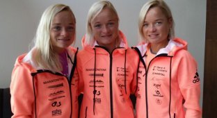 На Олимпиаде в Рио-де-Жанейро впервые выступят сестры-тройняшки (8 фото)
