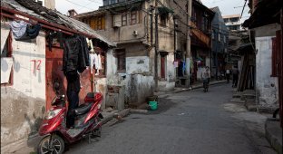 Китай: Шанхайские трущобы (40 фото)