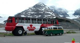 Необычные автобусы вездеходы (13 фото)