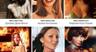 Бывшие 60-летние модели Playboy, приняли участие в фотосессии в стиле "тогда и сейчас" (8 фото)