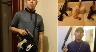 Полиция Перу арестовала мужчину, представлявшегося киллером в соцсети (4 фото)