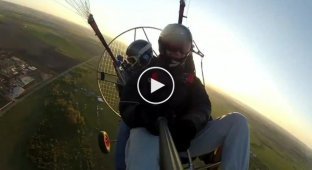 Погоня за воздушным шариком на высоте 500 метров