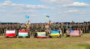 Литовско-польско-украинская бригада начала участие в учении «Анаконда-2016» (7 фото)