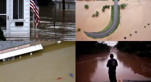 Наводнения на северо-востоке США (30 фото)