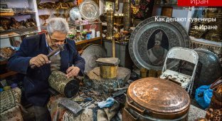 Как делают сувениры в Иране (33 фото)