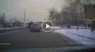 Наезд на пешехода в Омске