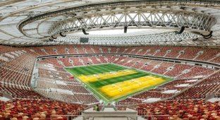 Самый большой стадион в России (31 фото)