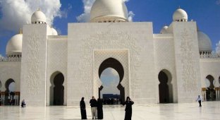 Абу-Даби. Белая мечеть (37 фото)
