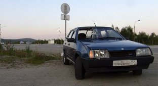 Молодой водитель сбил пешехода в Мурманской области (1 фото + 1 видео)