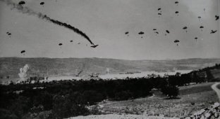 Сражение на Крите в фотографиях. Вторая мировая война (18 фото)