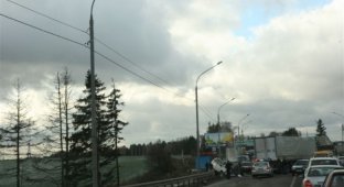 Авария на Калужском шоссе