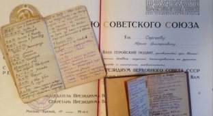 Дневник Героя Советского Союза, полностью прошедшего ВОВ (11 фото)