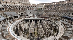 В Италии собираются восстановить пол в Римском Колизее (4 фото + 1 видео)