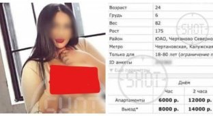 Проститутка в Москве обиделась на клиента и заявила об изнасиловании (4 фото)