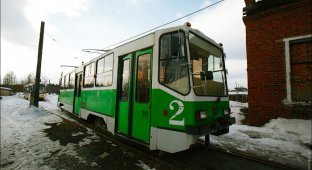 Самый маленький город России с трамвайным движением (21 фото)