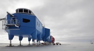 Halley VI: как устроена антарктическая исследовательская станция? (7 фото)