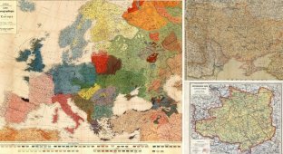 Карты мира 1918 года. Как поменялась ситуация на глобусе за 100 лет? (17 фото + 1 видео)