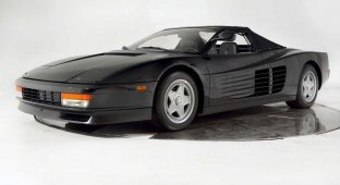 Testarossa Короля: уникальный кабриолет Ferrari Майкла Джексона (12 фото + 1 видео)