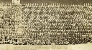 История одной фотографии. Лейб-гвардии Кексгольмский полк + объектив диаметром 1 метр (11 фото)
