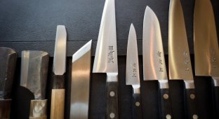 Японские ножи (10 фото)