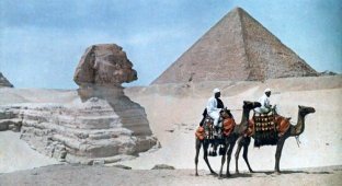Цветные фото Египта в 1920 году (46 фотографий)