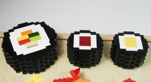 Суши из Лего (9 фото)