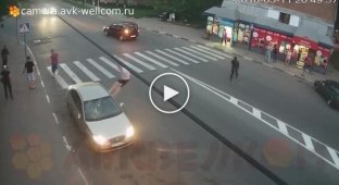 Драка, стрельба и расправа над автомобилем в Дзержинском