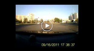 Глупая авария в Харькове