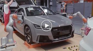 Как собирают Audi TT RS