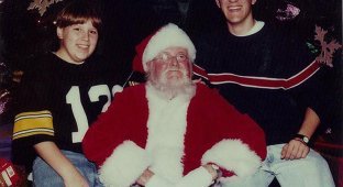 34 года с Санта-Клаусом (34 фото)