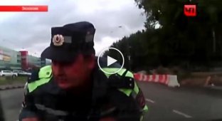 Задержан водитель Dodge, сбивший сотрудника ГИБДД (фото + видео)
