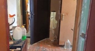 Житель Воронежа лишил жизни соседа своей матери по коммуналке и завалился спать (3 фото)