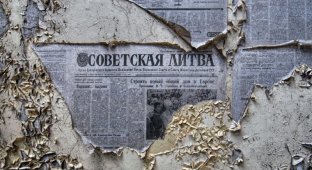 А вы знаете, зачем в СССР под обои клеили газеты? (1 фото)