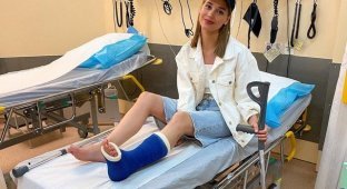 Кристина Асмус рассказала, как повредила ногу (фото + видео)