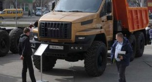 Современный дизайн нового грузовика "Урал-NEXT" (5 фото)