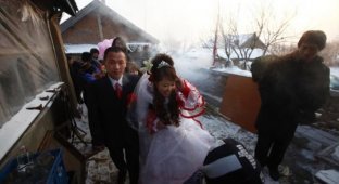 Свадьба в Китае (15 фотографий)