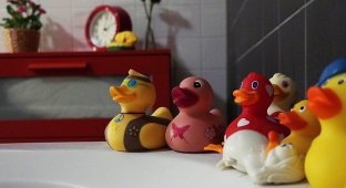 Как выглядят игрушки для ванны изнутри (2 фото)