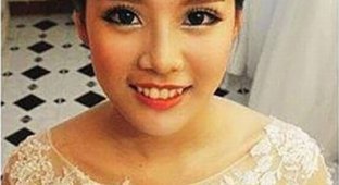 Почему не бывает некрасивых невест-азиаток (2 фото)