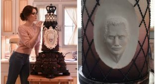 Кондитер с безграничной фантазией смастерила торт в честь Фредди Меркьюри (14 фото)