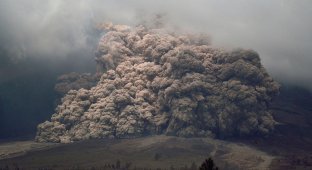 Проснулся крупнейший вулкан (2 фото)