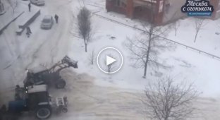 Битва московских трактористов