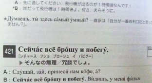 Примеры предложений из иностранных учебников русского языка (20 фото)