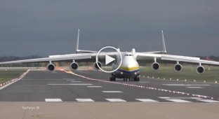Гигант неба Ан-225 Мрия. Прилёт в Англию
