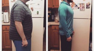 Люди, которые смогли избавиться от лишнего веса (28 фото)