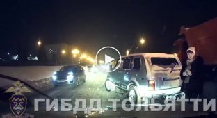 В Тольятти полицейский с сиреной довез роженицу в роддом