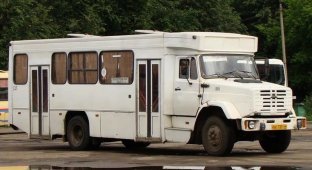 Волга ГАЗ-21 из Победы М-20 и самые странные автобусы (7 фото)