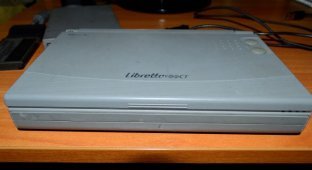 Ноутбуки 20-летней давности на примере Toshiba libretto 100ct (16 фото)