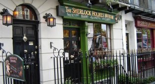 Музей Шерлока Холмса в Лондоне (5 фото)