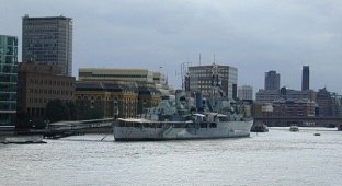 HMS Belfast - Аврора Лондона