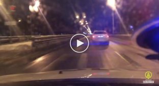 В Петербурге полицейские гонялись за пьяным водителем со скоростью 200 кмч